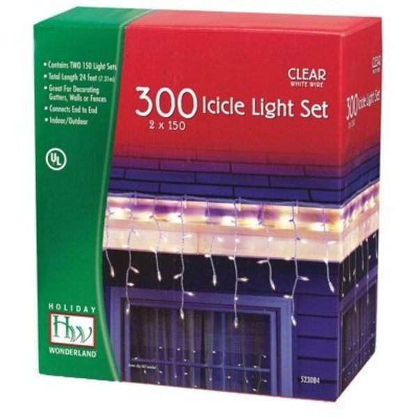 Inliten Llc-Import Hw2Pk 150Ct Icicle Set 14084W-88